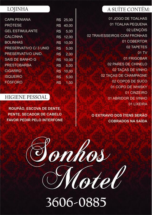 Sonhos Motel (Adults Only) Colombo Exterior photo